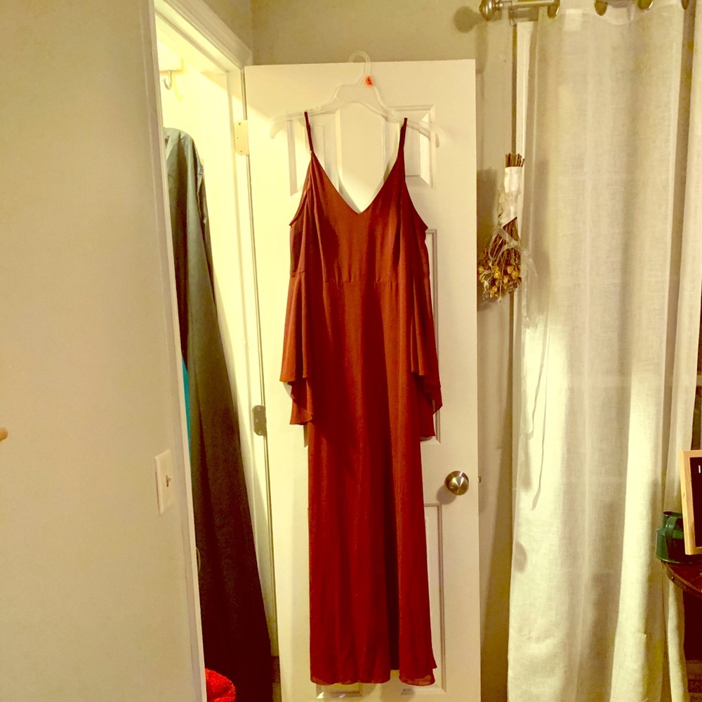 Elegant Long Betsy & Adam Dress